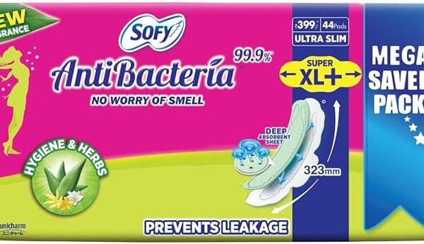 Sofy 99.9% Sanitary Pads - 44 Pads (Super XL Plus) - 323mm