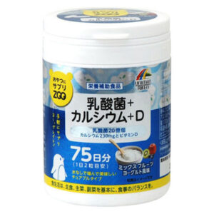 ZOO 乳酸菌+カルシウム+D 1個(150粒) ユニマットリケン サプリメント
